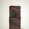 viscose zwart fel streep