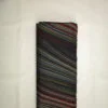 viscose zwart fel streep