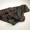 viscose zwart fel streep