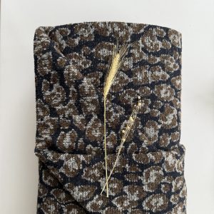 Wol Dierenprint Blauw