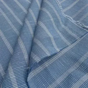 Cousette Viscose Linnen Streep
